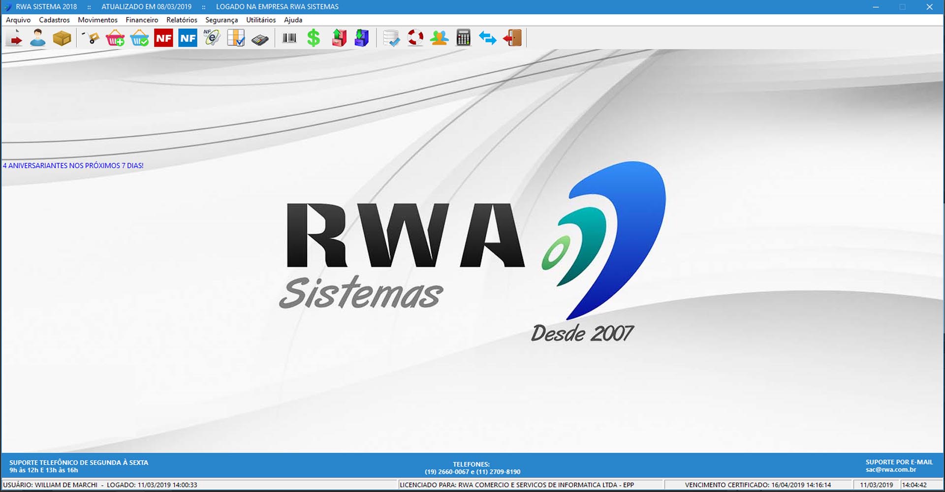 Rwa sistema